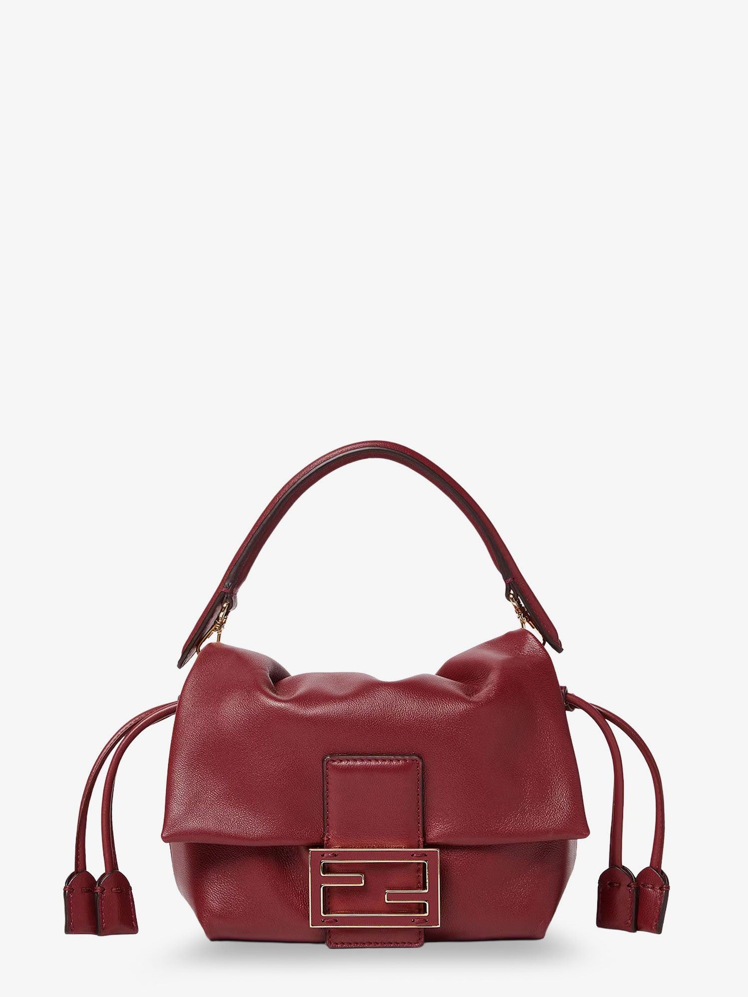 Fendi Mamma Baguette Small Leather Crossbody Bag Size ONE SIZE - 1 Thumbnail