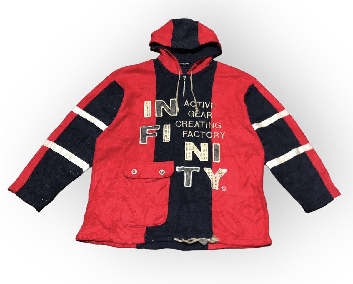 Vintage INFINITY Raglan Sweatshirt Hoodie