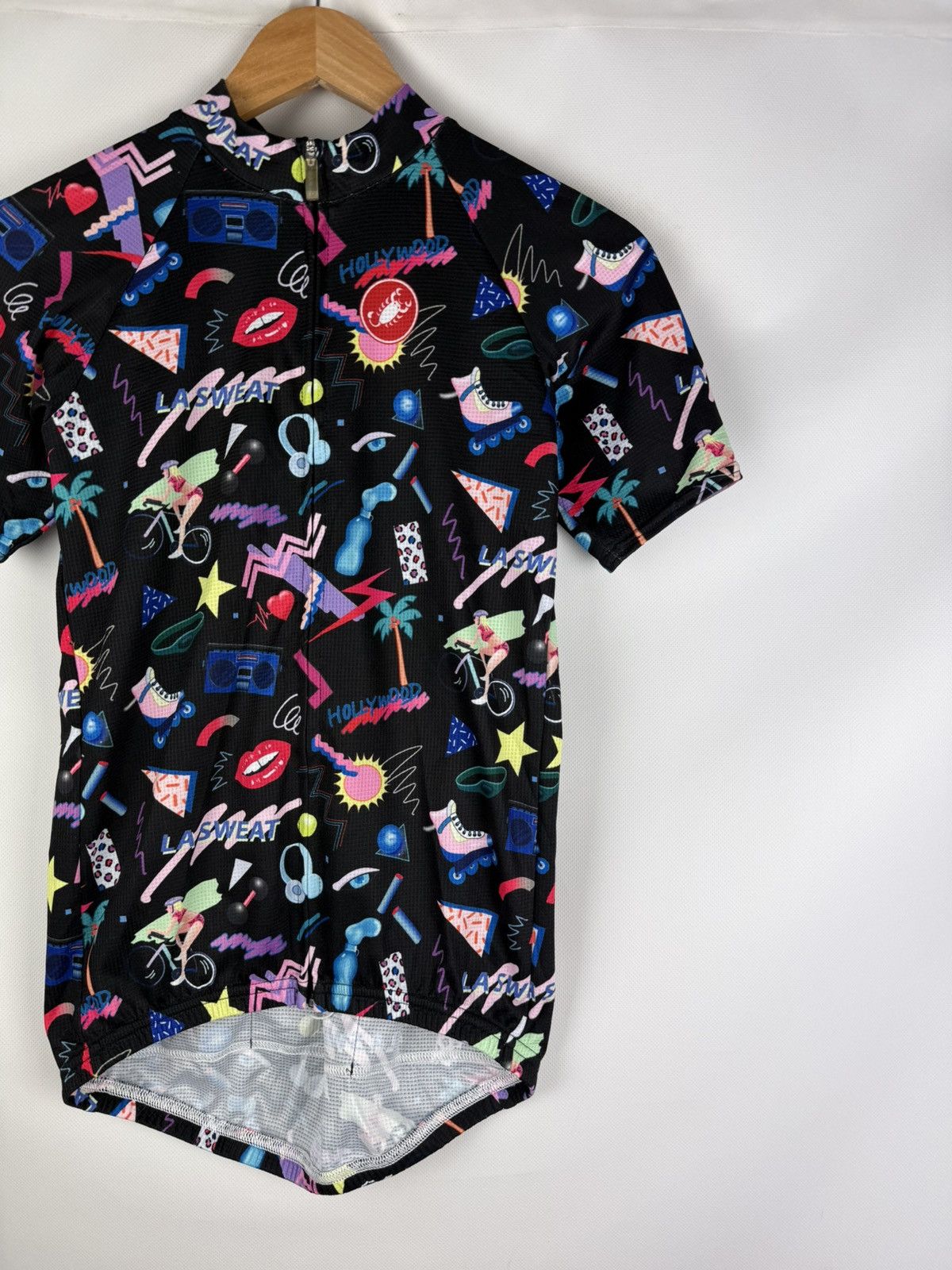 Rapha Castelli LA Sweat Overprinted MulticolorFull Zip Jersey Size US M / EU 48-50 / 2 - 3 Thumbnail