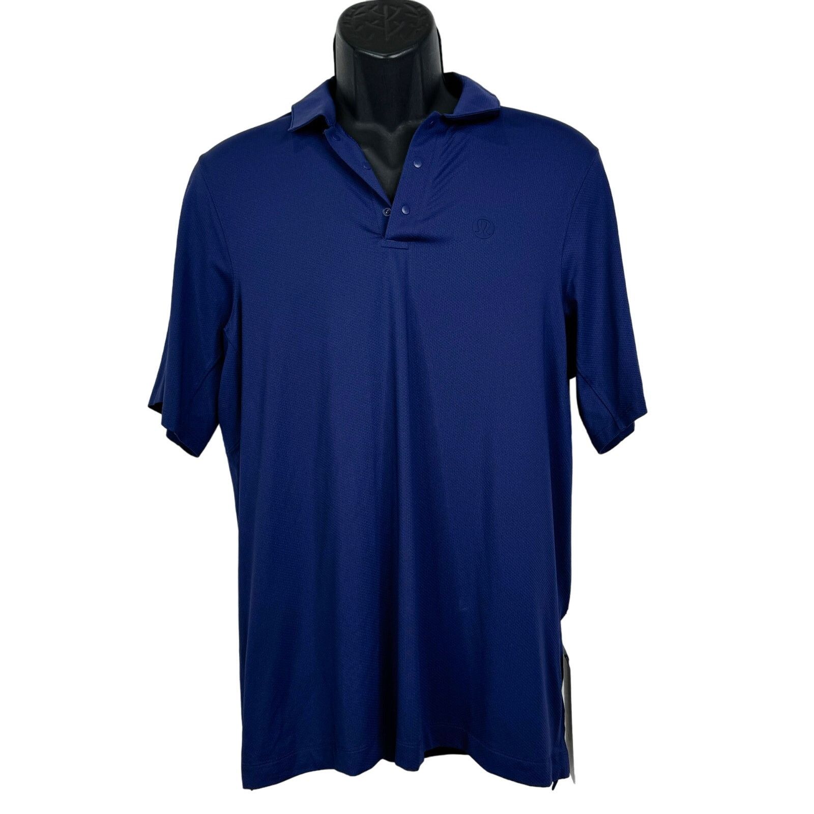 Lululemon Lululemon Snap Front Performance Short Sleeve Polo Blue NWT Size US S / EU 44-46 / 1 - 2 Thumbnail