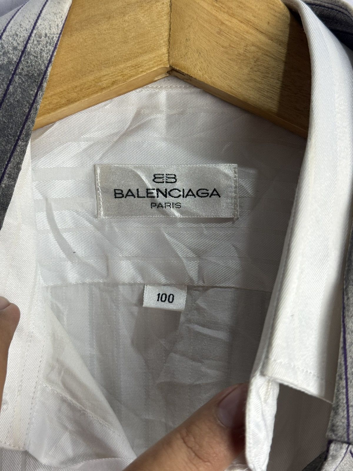 Balenciaga Balenciaga 1OF1 Double Layers Vintage Sprayed Size US M / EU 48-50 / 2 - 6 Thumbnail