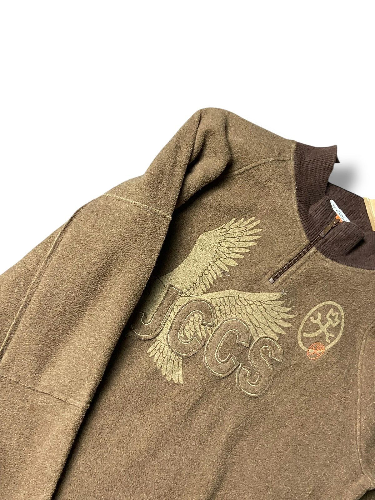 Jean Charles De Castelbajac Castelbajac Half Zip Fleece Pullover Jacket (140) Size US XXS / EU 40 - 3 Thumbnail