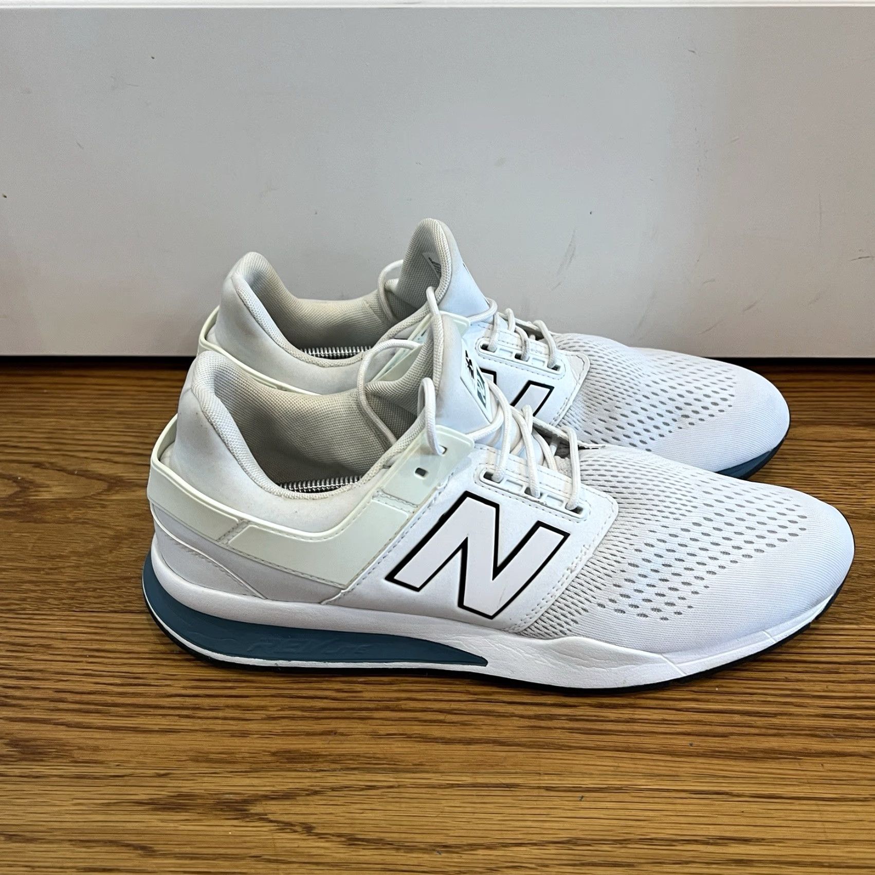 New Balance Vintage New Balance 247 Sneakers Size 13 Men White Athletic Tritium Pack Size US 13 / EU 46 - 4 Thumbnail