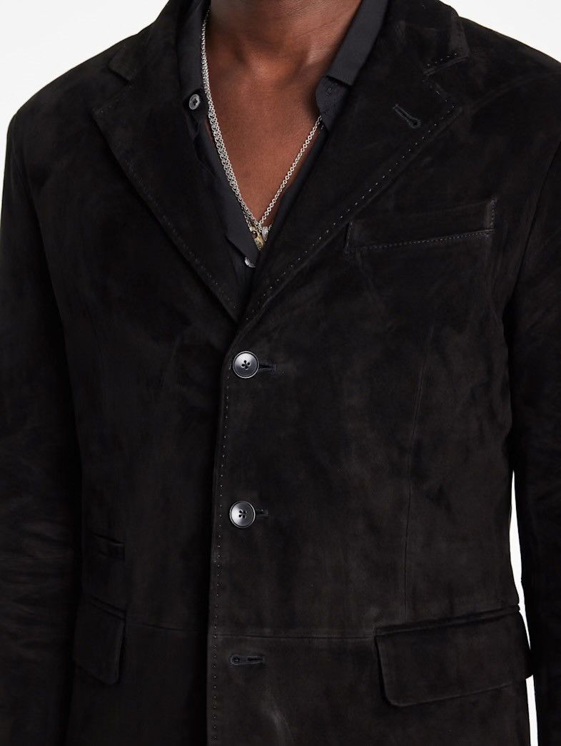 John Varvatos Rind Suede Jacket EU 50 USA 40 Size US M / EU 48-50 / 2 - 7 Thumbnail