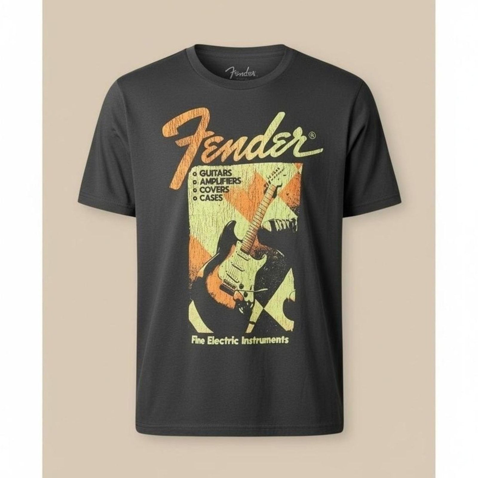 Fender Fender Guitar Graphic Tee Shirt Size M Music Rock Band Size US M / EU 48-50 / 2 - 1 Thumbnail