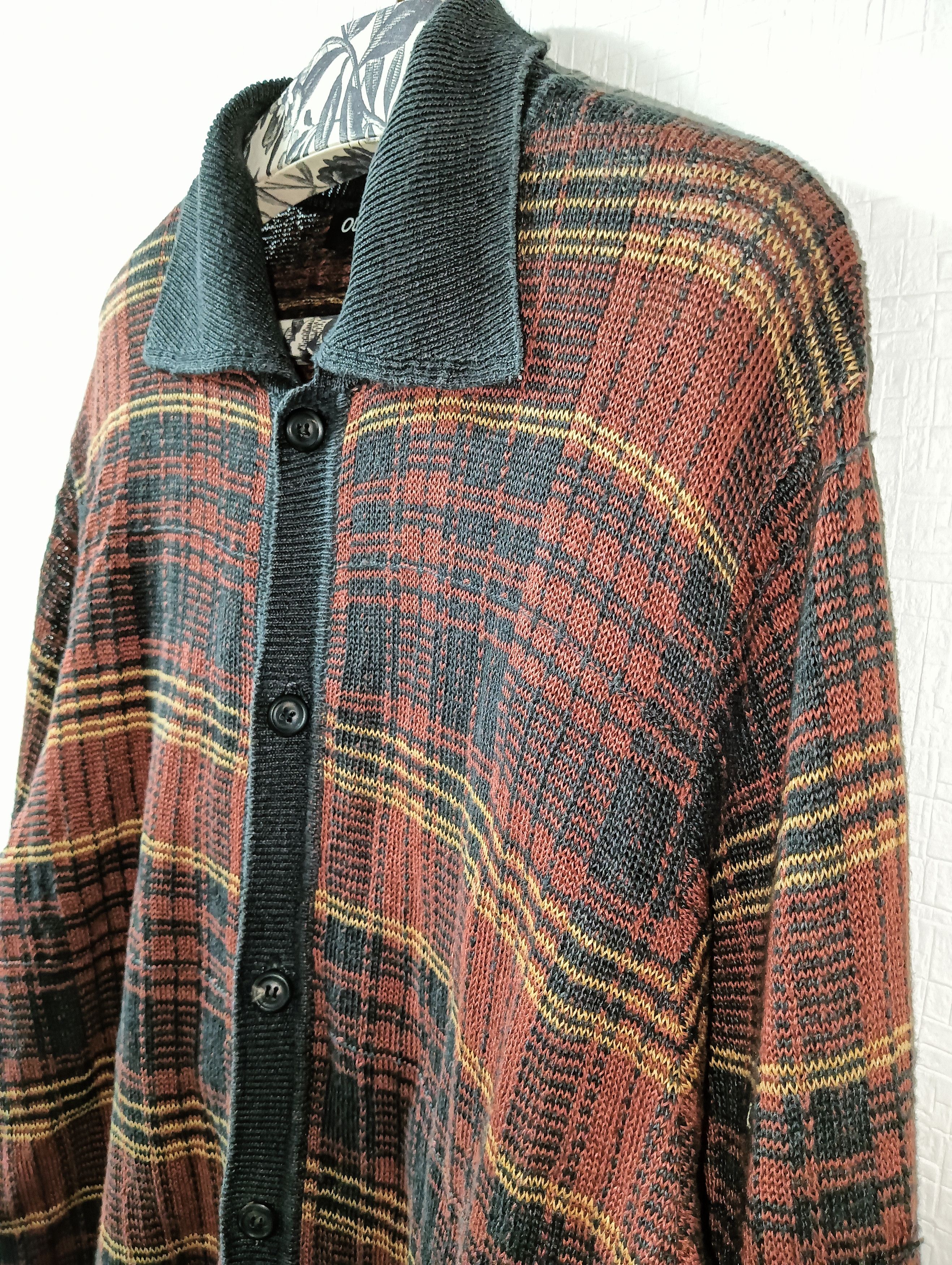 Our Legacy Rust Geezer Check Evening Polo Size US L / EU 52-54 / 3 - 3 Thumbnail
