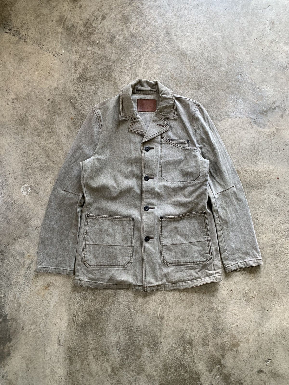 ABAHOUSE × Designer ABAHOUSE archive denim jacket/blazer nice design Size US L / EU 52-54 / 3 - 1 Thumbnail