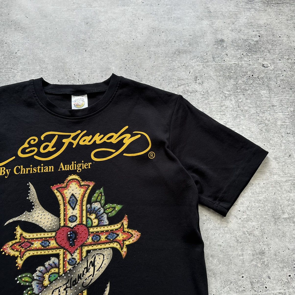 Other Ed Hardy Christian Audigier Y2K T-shirt Black Size XL / US 12-14 / IT 48-50 - 3 Thumbnail
