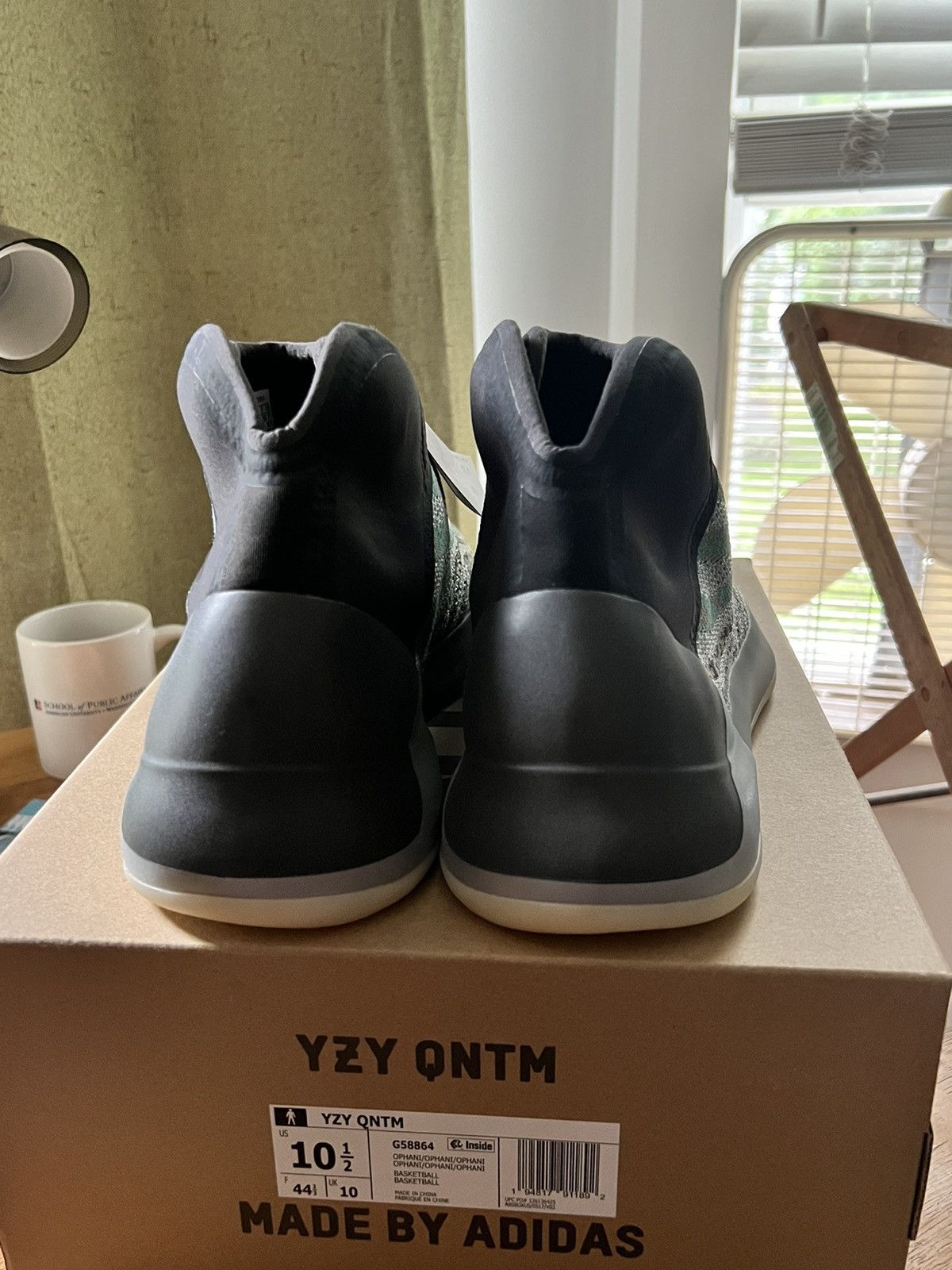 Adidas × Kanye West Size 10.5 - adidas Yeezy Quantum Teal Blue Size US 10.5 / EU 43-44 - 6 Thumbnail