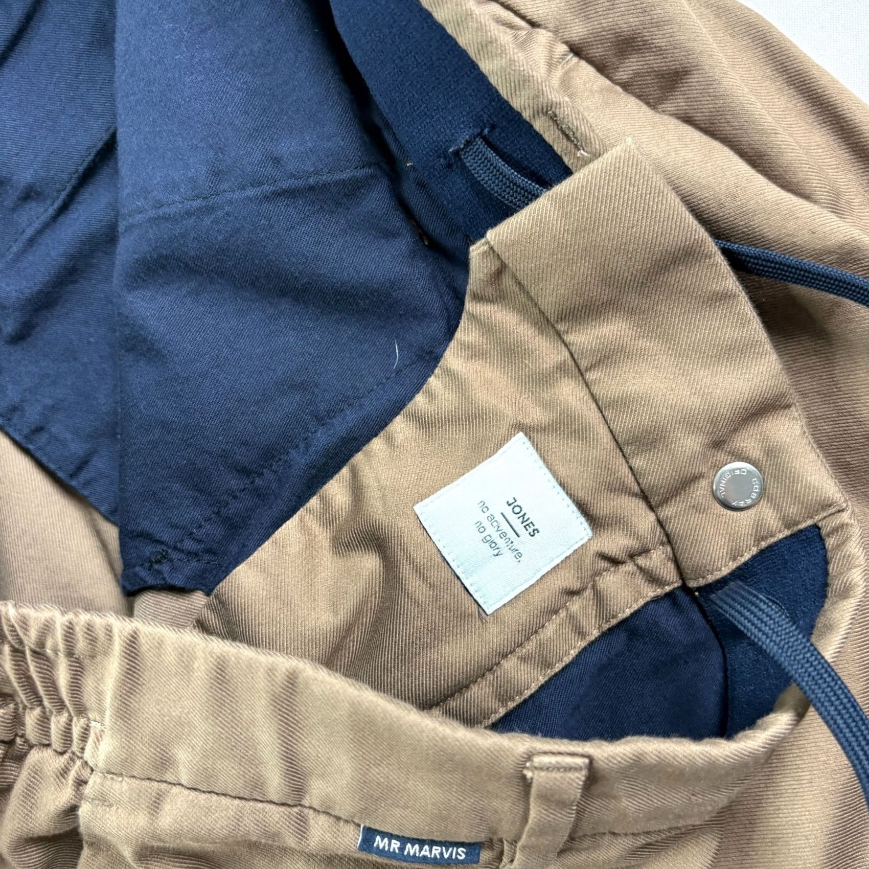 Vintage Mr Marvis Pants Mens 38x32 Brown Chino The Actives Trousers Stretch Size US 38 / EU 54 - 6 Thumbnail