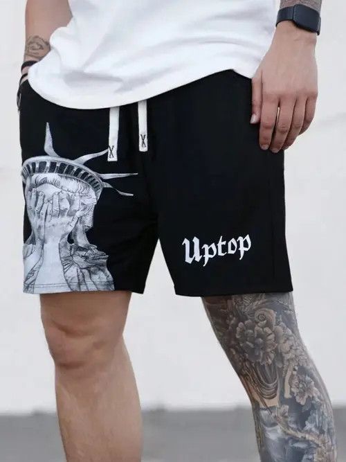 Jean Graphic Y2K Drip shorts Size US 32 / EU 48 - 2 Thumbnail