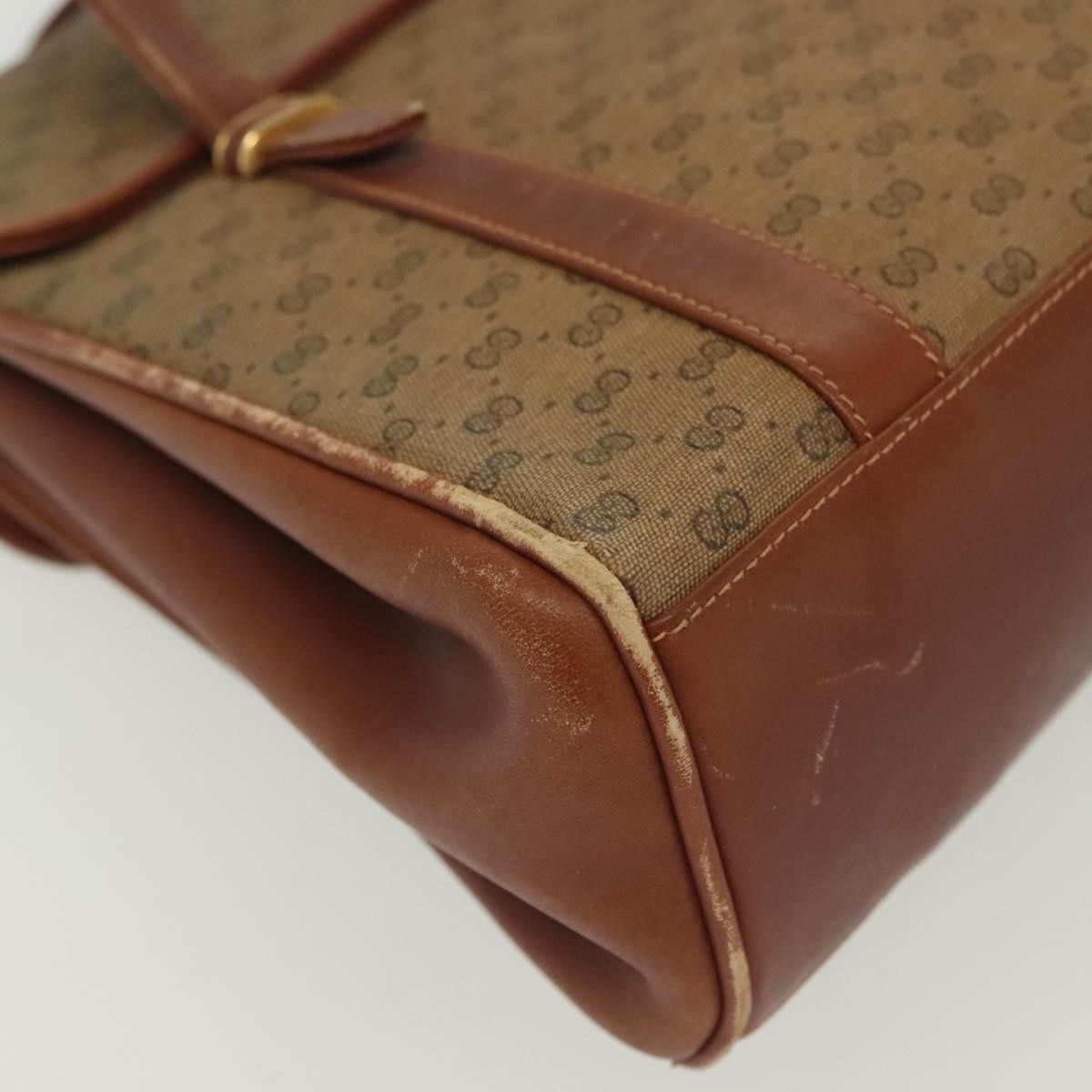 Gucci GUCCI Micro GG Supreme Hand Bag Pvc Beige Gold 000 46 000 46 Size ONE SIZE - 12 Thumbnail