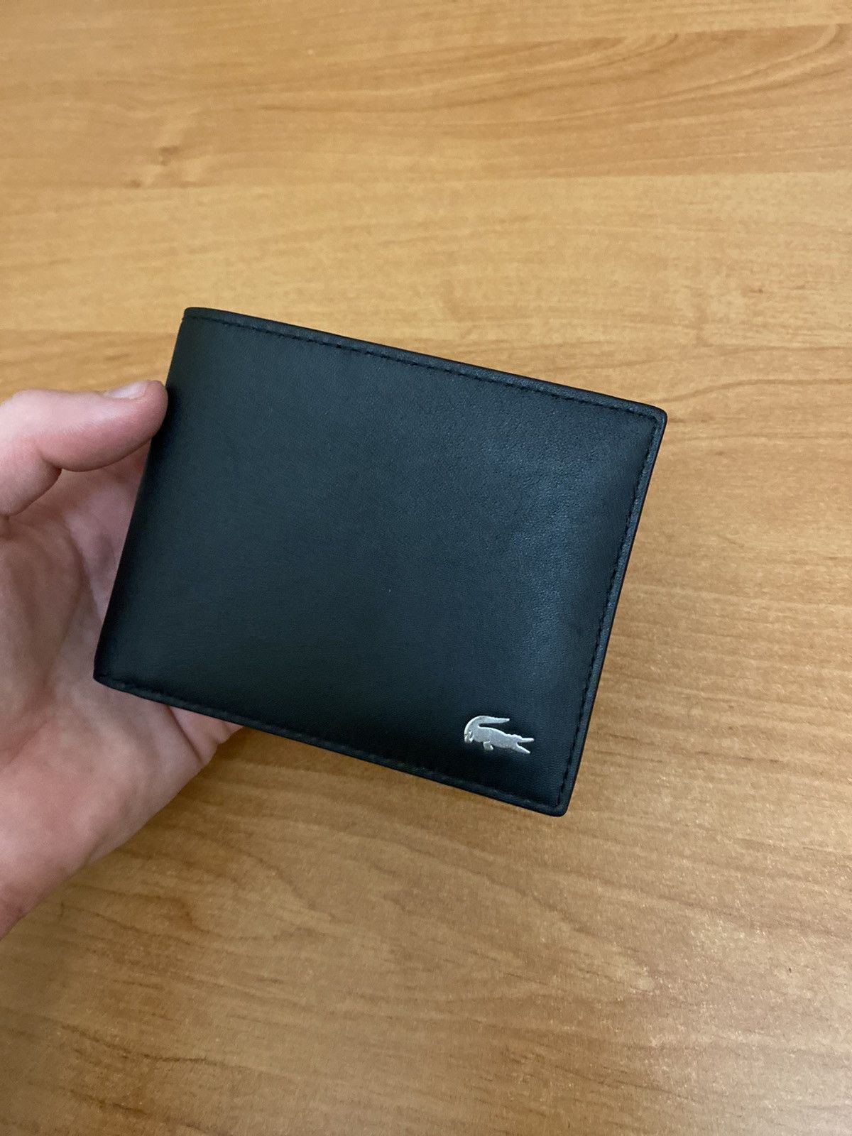 Lacoste Lacoste leather wallet original Size ONE SIZE - 1 Thumbnail