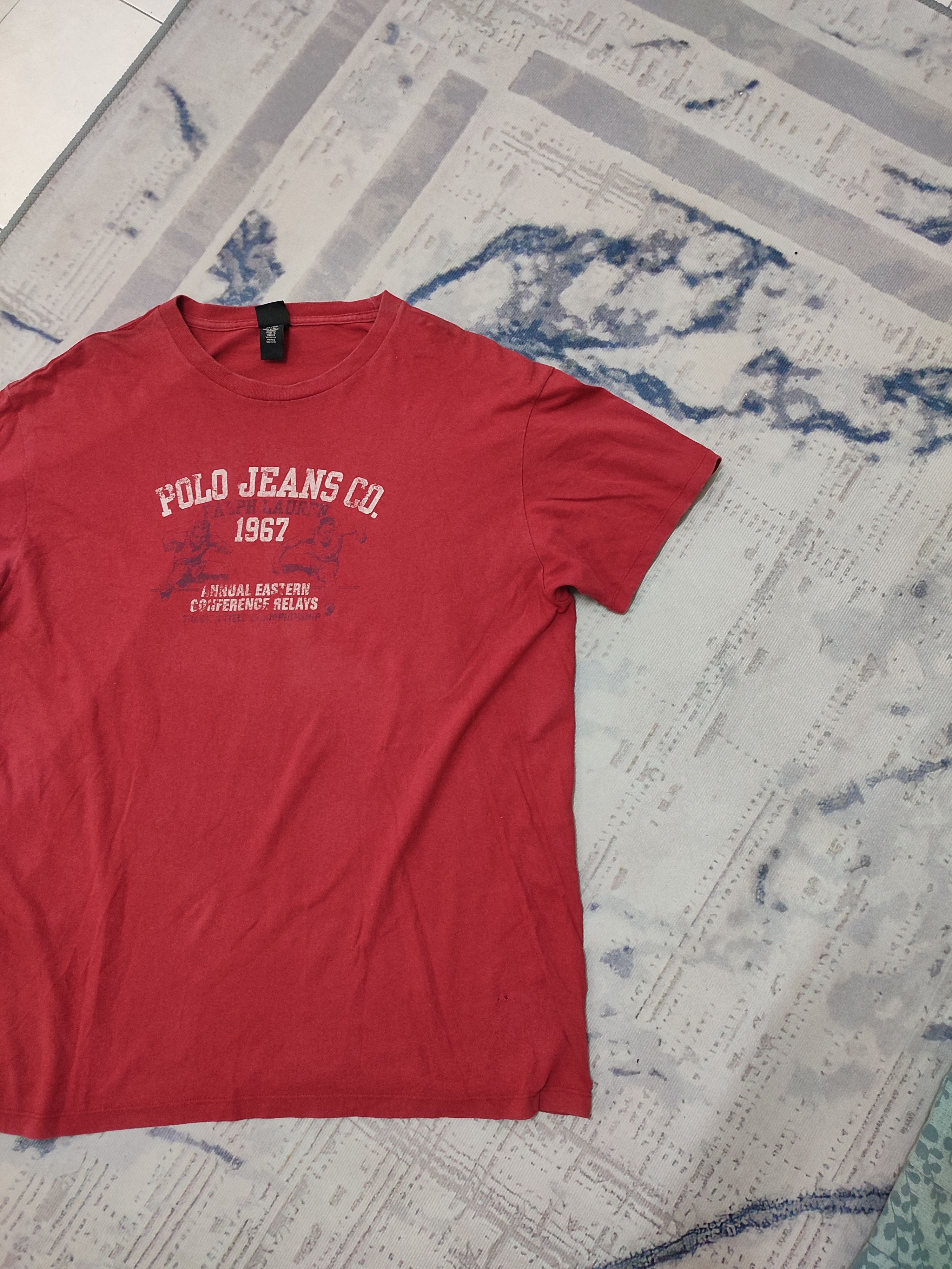 Polo Ralph Lauren × RRL Ralph Lauren × Vintage Y2k POLO RALPH LAUREN TRACK N FIELD CHAMPIONSHIP TEE Size US XL / EU 56 / 4 - 8 Thumbnail
