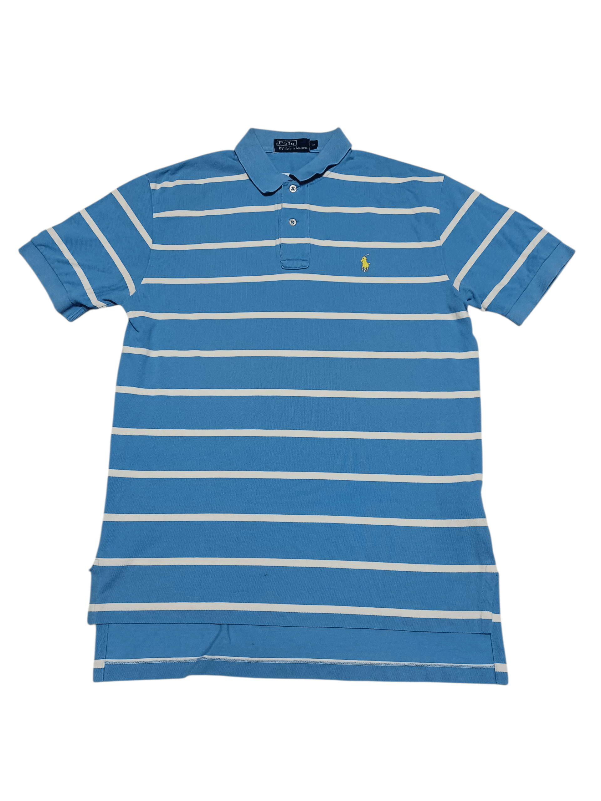 Polo Ralph Lauren POLO RALPH LAUREN VINTAGE LUXURY STRIPED POLO SHIRT Size US M / EU 48-50 / 2 - 1 Thumbnail