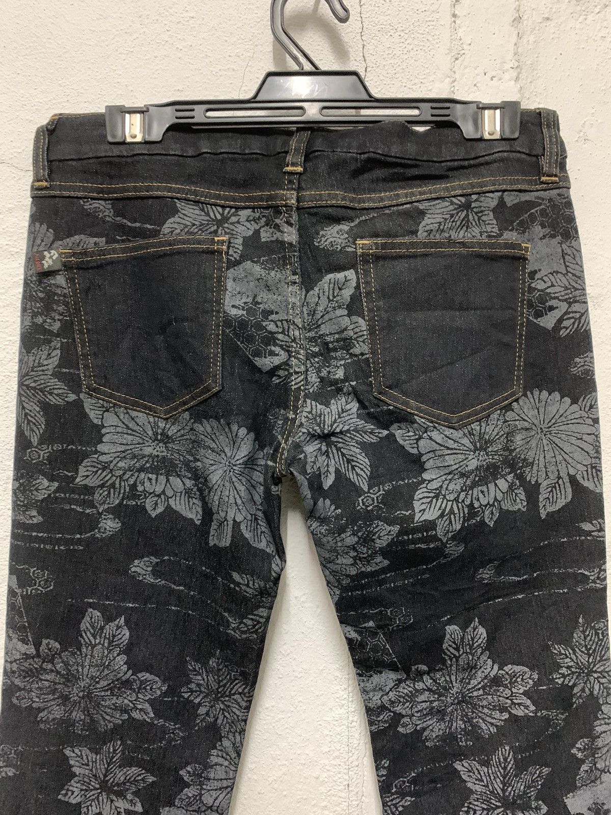 Japanese Brand Ai Lince Jeans Flora Size 30" / US 8 / IT 44 - 5 Thumbnail