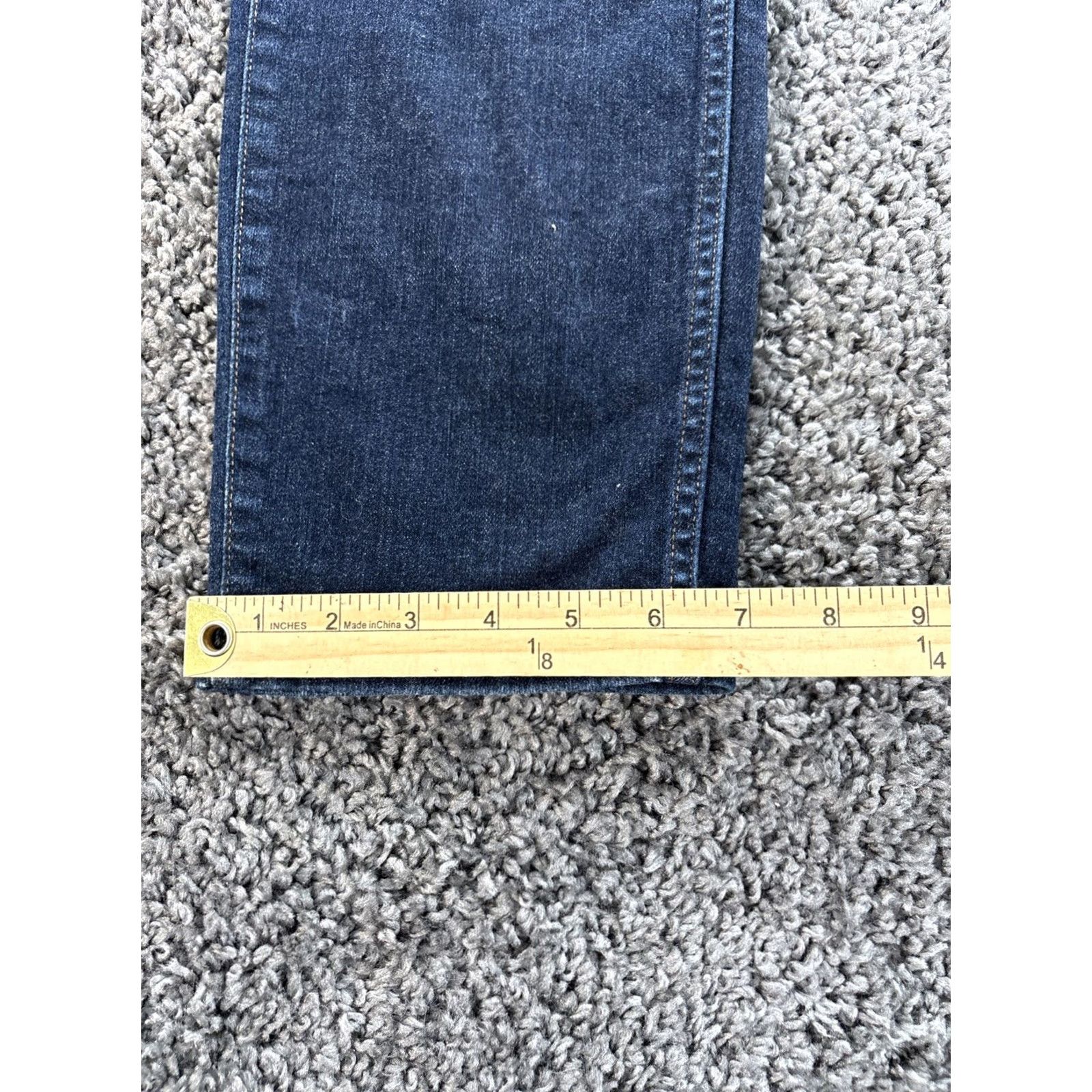 J.Crew VINTAGE J. Crew Jeans Women's Dark Wash Straight 31 9" Blue Size 31 Size 24" / US 00 / IT 34 - 3 Thumbnail