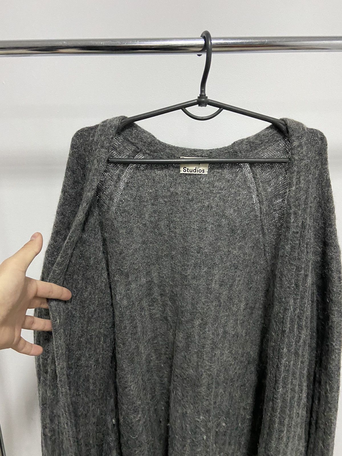 Acne Studios × Vintage Acne studios cardigan wool raya short rib paw14 vintage Size US S / EU 44-46 / 1 - 5 Thumbnail