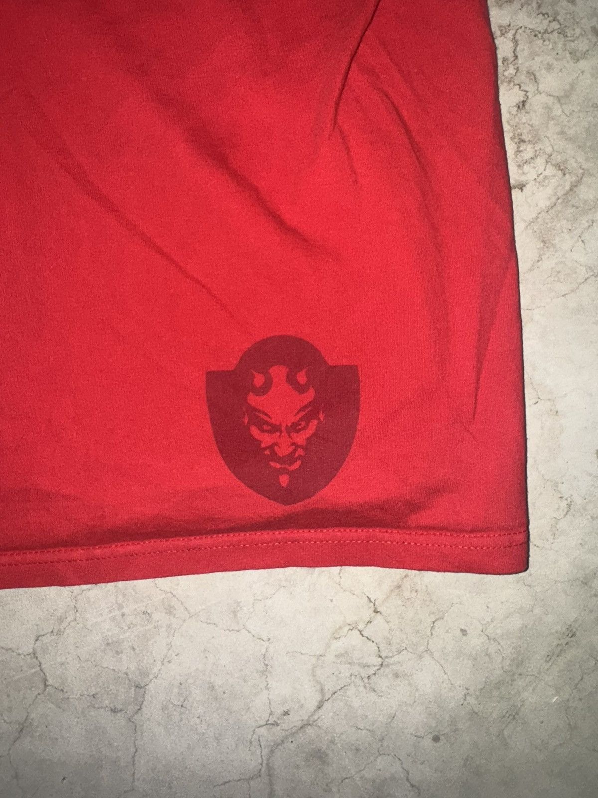 Nike Vintage Y2K Nike Manchester United Center Swoosh Devil Tee Size US XL / EU 56 / 4 - 4 Thumbnail