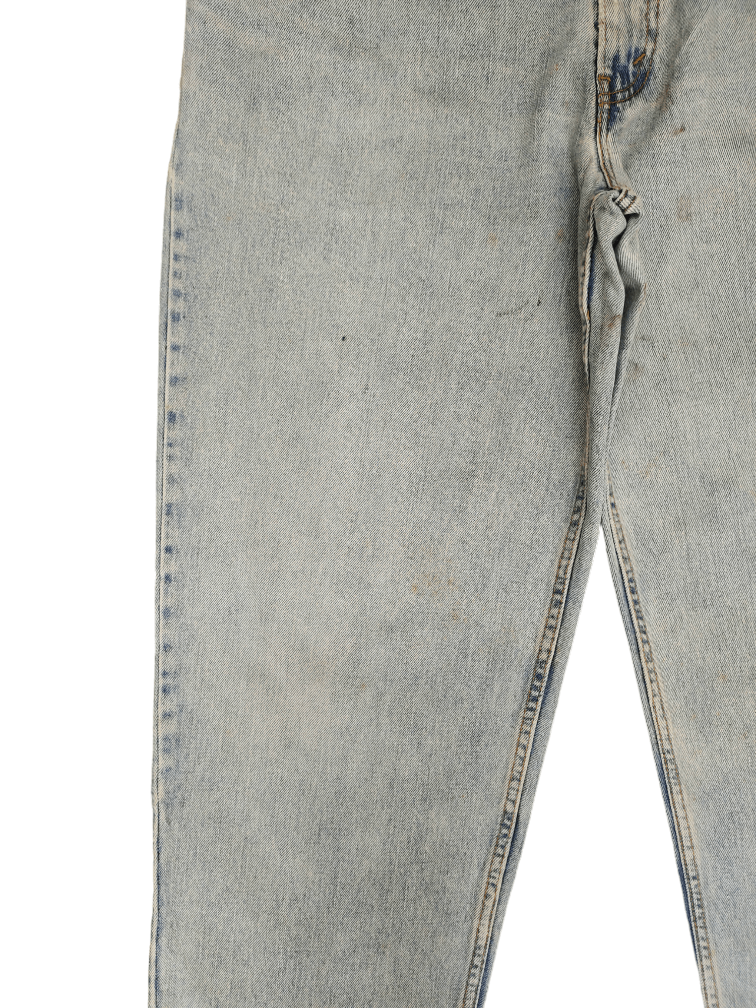 Levi's Vintage Clothing Size 36x30.5 Vintage Levis 560 Light Wash Jeans Distressed Size US 36 / EU 52 - 8 Thumbnail