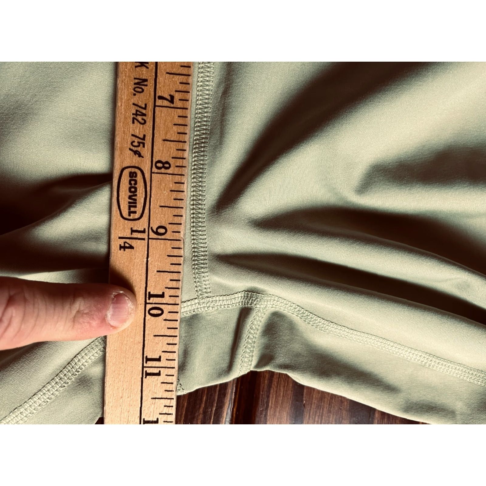 Vintage Amazon Leggings Women's Size Small Green Activewear NWT Size 28" / US 6 / IT 42 - 4 Thumbnail