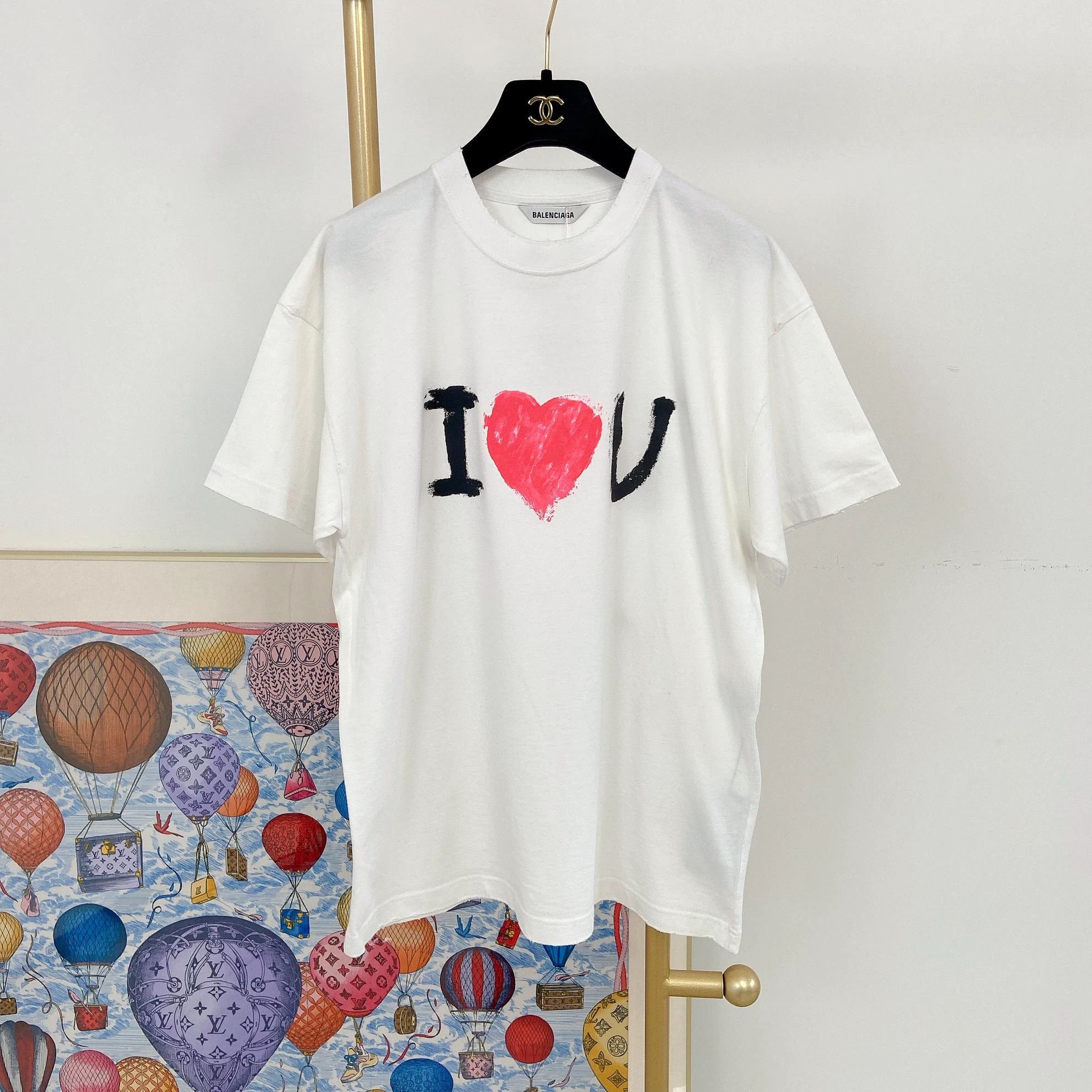 Balenciaga Balenciaga logo print short tee M 5815 Size US M / EU 48-50 / 2 - 1 Thumbnail