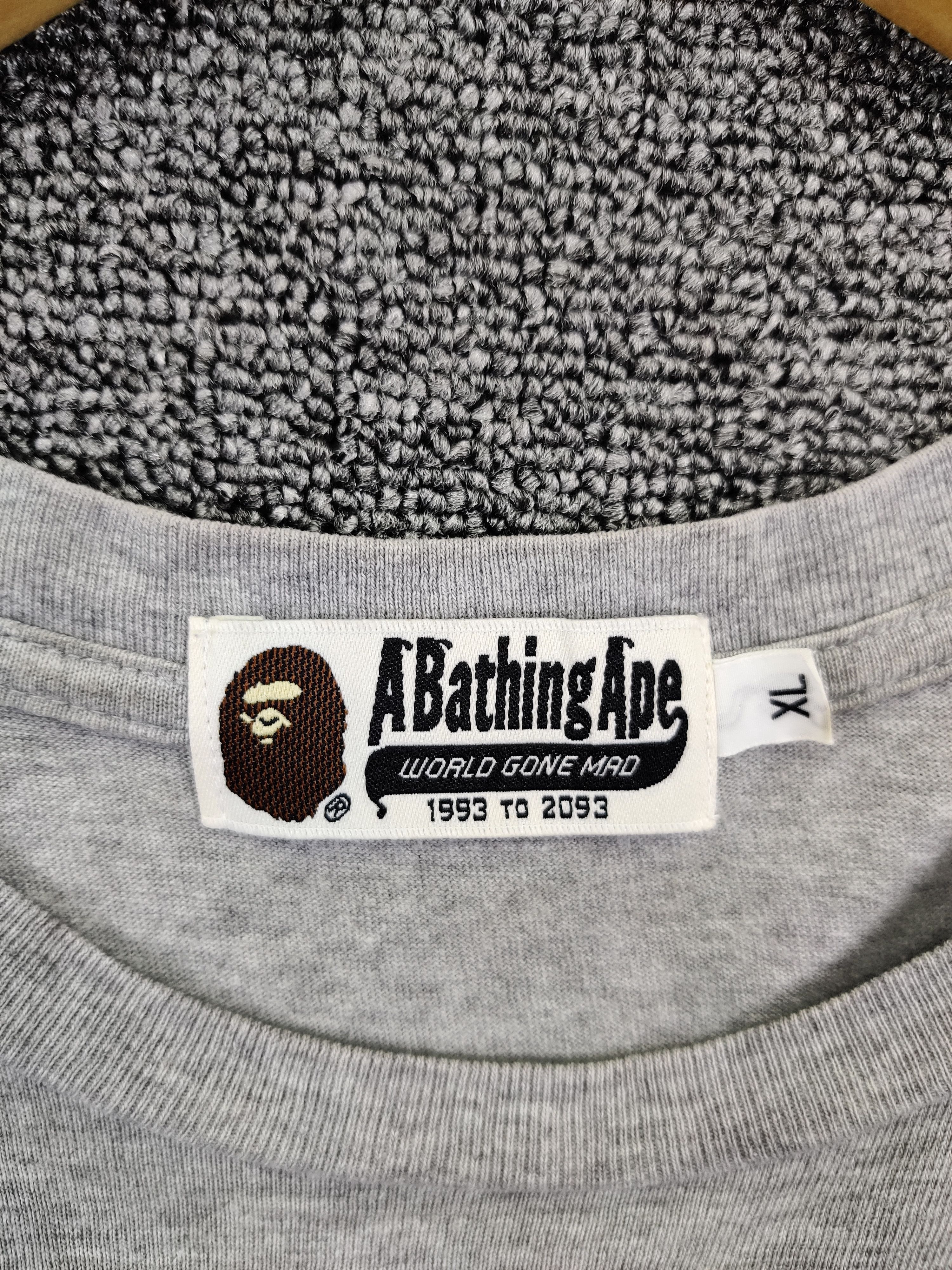 Bape Vintage A Bathing Ape Tee Tshirt Size US XL / EU 56 / 4 - 10 Thumbnail