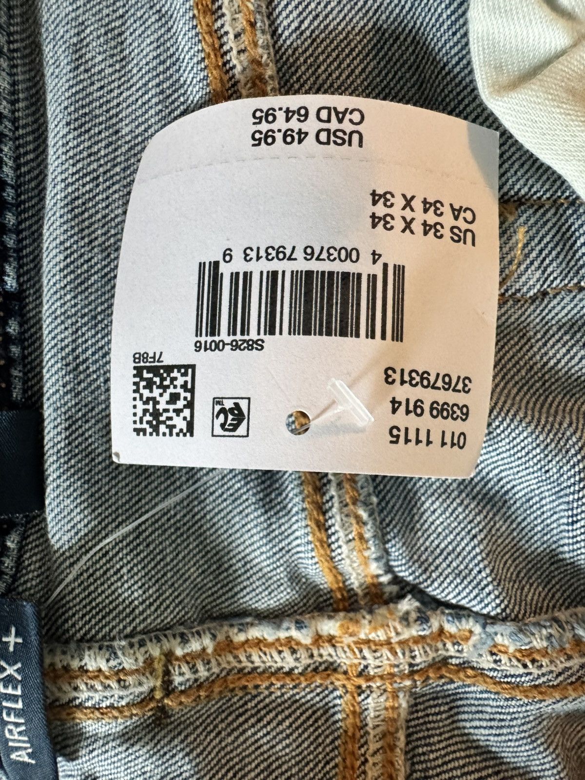 American Eagle Outfitters New American Eagle Athletic Straight 34x34 Size US 34 / EU 50 - 3 Thumbnail