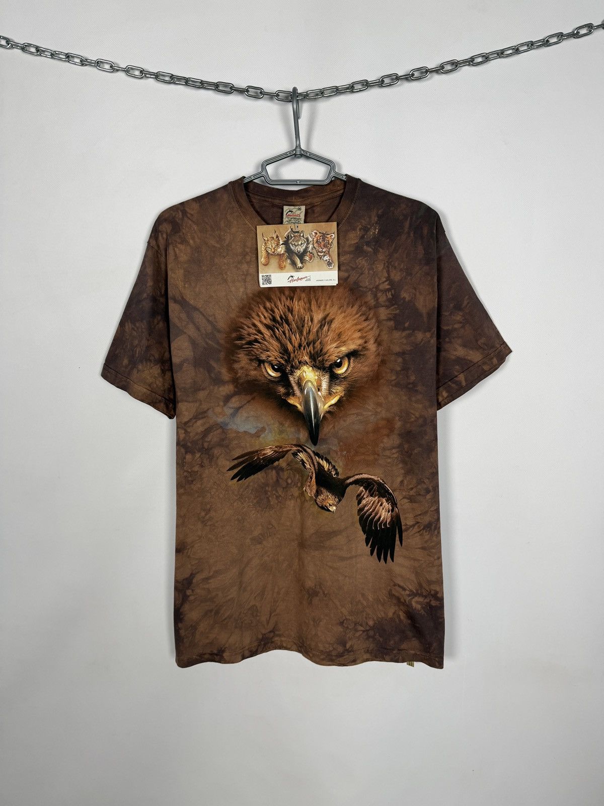 Other Harlequin Mountain Golden Eagle Logo Nature Graphic T-Shirt Size US M / EU 48-50 / 2 - 1 Thumbnail