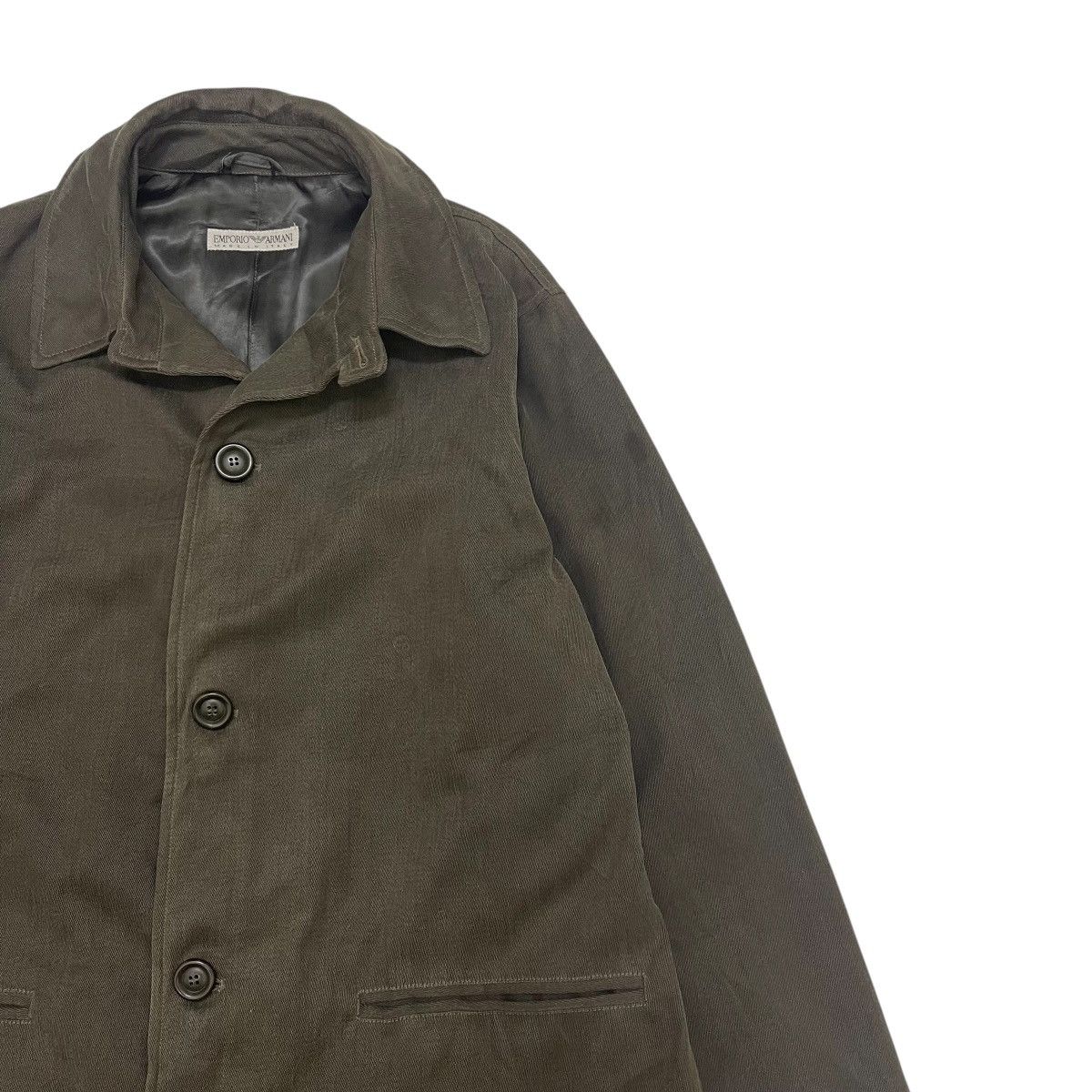 Armani 🇮🇹Vintage Emporio Armani Long Coat Jacket Size US M / EU 48-50 / 2 - 12 Thumbnail