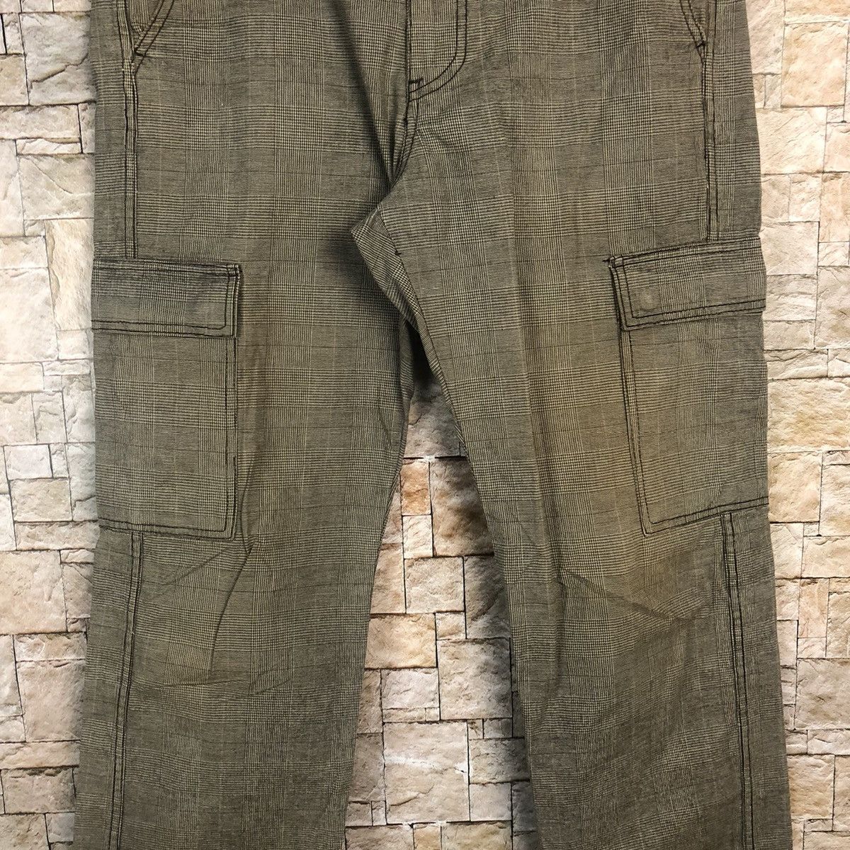 Global Work Global Work Brown utility Cargo Multipocket Pants #A361 Size US 32 / EU 48 - 6 Thumbnail