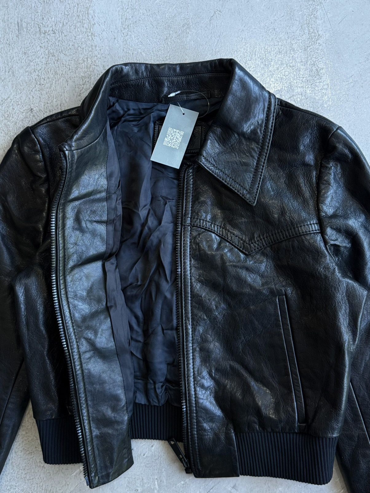 Prada F/W17 Prada - Nappa Leather Biker Jacket Size M / US 6-8 / IT 42-44 - 6 Thumbnail