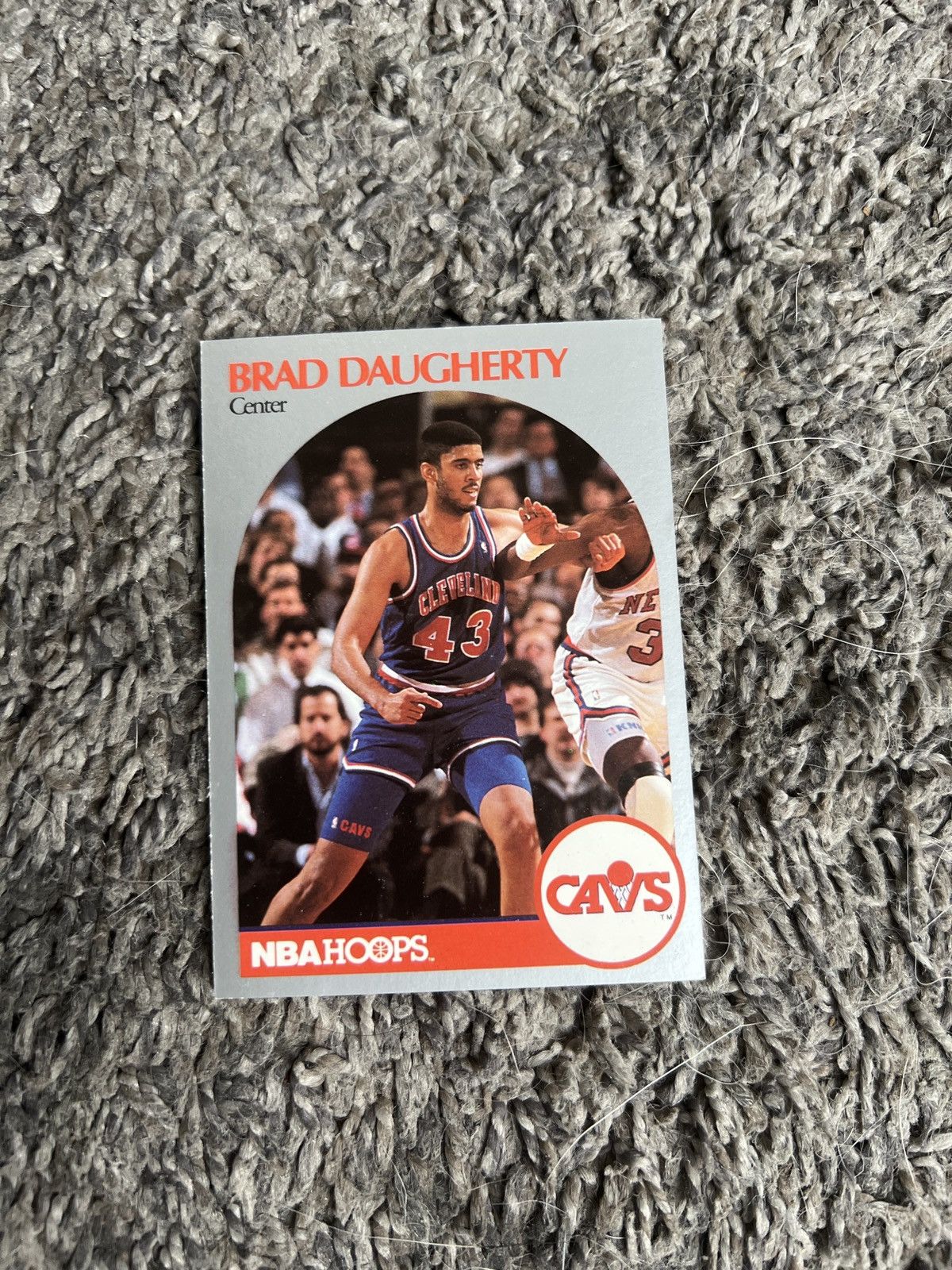 NBA 1990 NBA Hoops #73 Brad Daugherty Card Size ONE SIZE - 1 Thumbnail