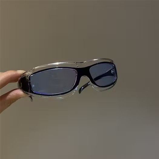 Designer × Vintage Retro punk sunglasses Size ONE SIZE - 2 Thumbnail