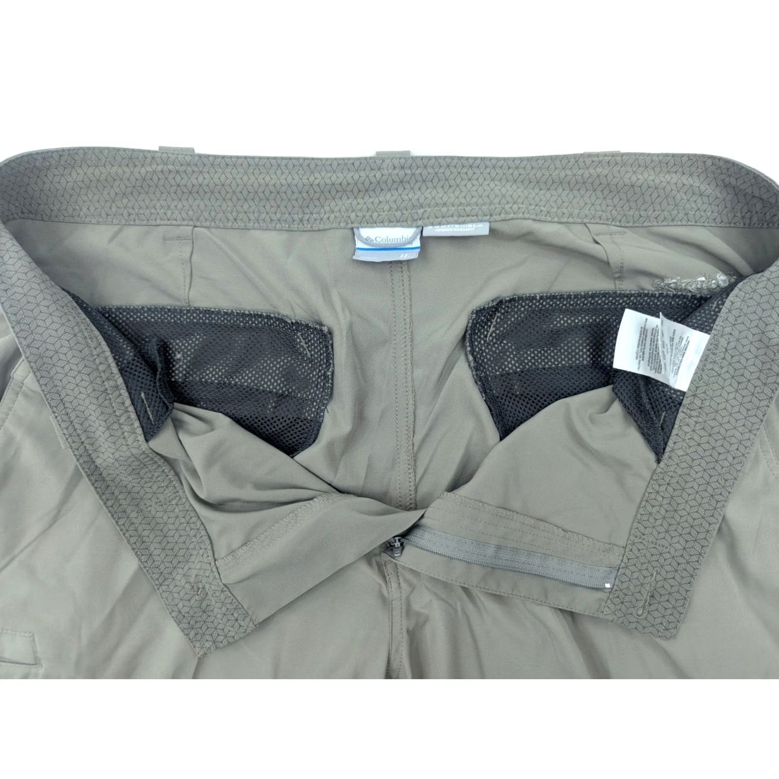 Vintage Columbia Omni-Shield Advanced Repellency Lightweight Pants Men 40x33 Lightweight Hiking Straight Leg Beig e 5-Pocket Design Size US 40 / EU 56 - 6 Thumbnail