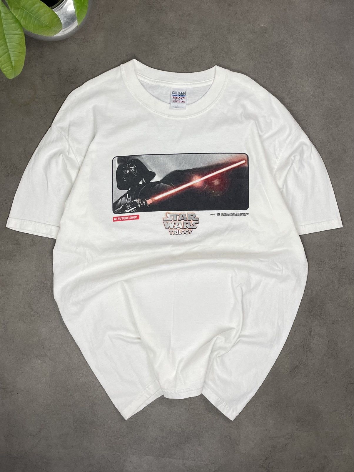 Star Wars × Vintage Star Wars Trilogy Promo Revenge of the Sith 2004 T-shirt Size US L / EU 52-54 / 3 - 1 Thumbnail