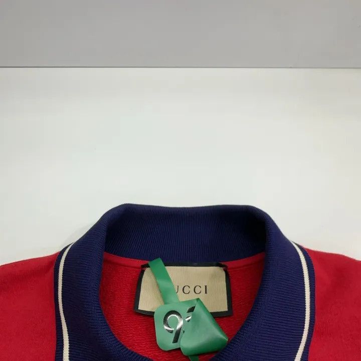 Gucci Gucci Gucci Red Cartoon Graphic Short Sleeve Polo -2506 Size US S / EU 44-46 / 1 - 3 Thumbnail