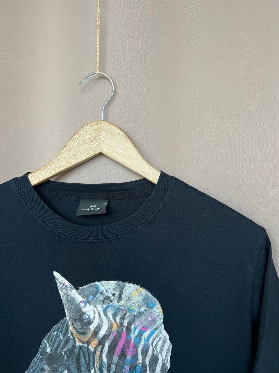 Paul Smith Paul Smith Zebra Logo T-Shirt Mens Size L/XL Short Sleeve Size US XL / EU 56 / 4 - 6 Thumbnail