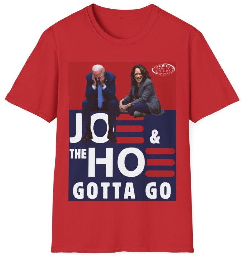 Donald Trump Anti-Democrat “Joe & The…” MAGA Trump Softstyle T-Shirt Size US M / EU 48-50 / 2 - 1 Thumbnail