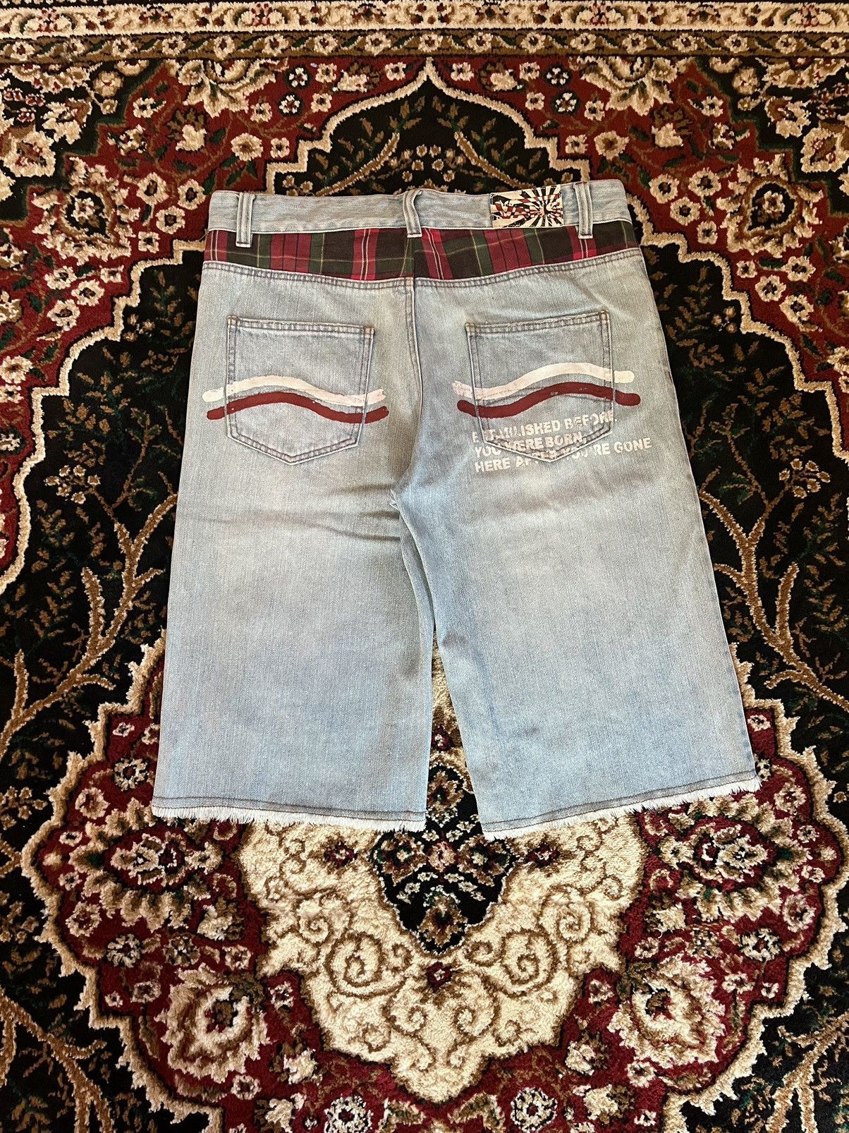 Vans × Vintage Y2K Vans Skateboard Jorts Size US 34 / EU 50 - 1 Thumbnail