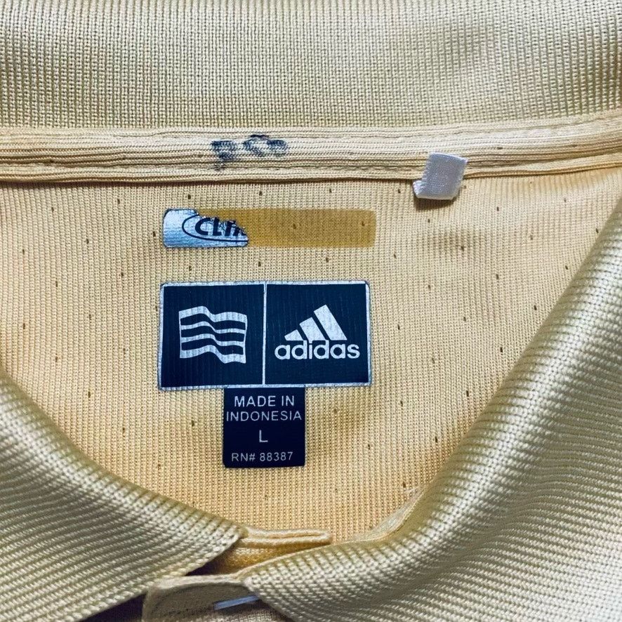Adidas Adidas yellow polo Size US L / EU 52-54 / 3 - 4 Thumbnail