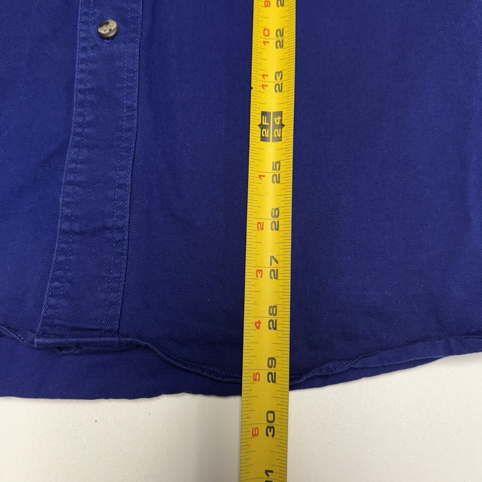 Vintage Express Rider Aztec Western Shirt Mens XL 26x29 Blue Embroid Size US XL / EU 56 / 4 - 12 Thumbnail