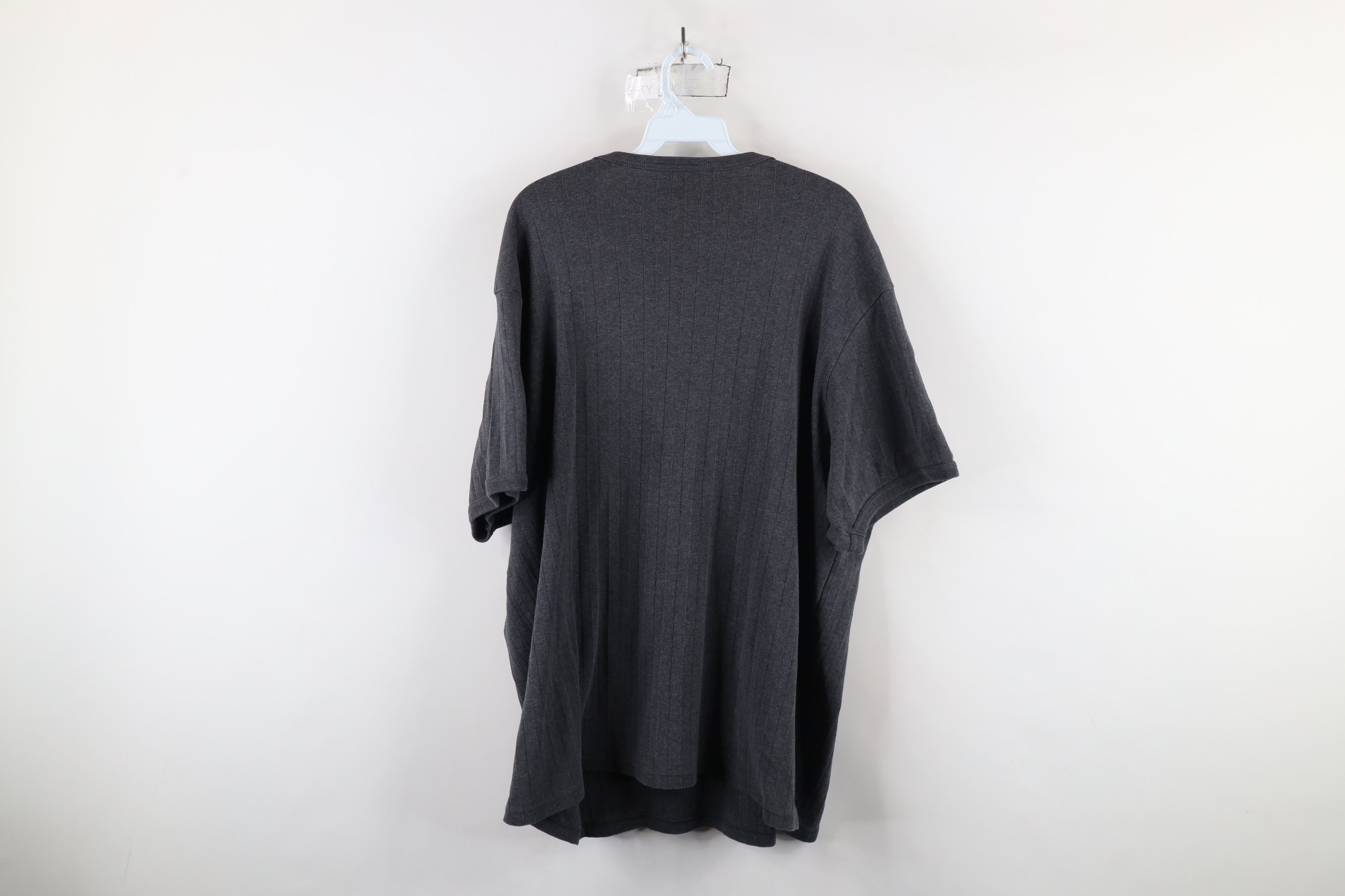 Ralph Lauren × Vintage Vintage 90s Ralph Lauren Ribbed Knit Ringer T-Shirt USA Size US XL / EU 56 / 4 - 9 Thumbnail