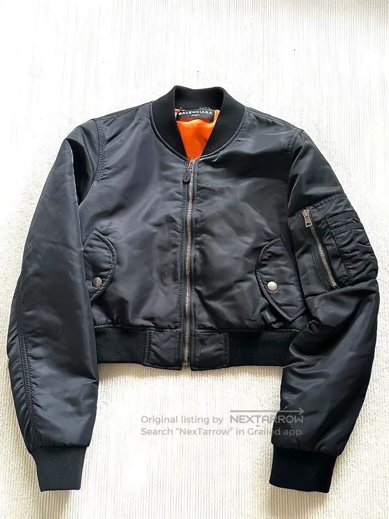 Balenciaga Balenciaga Flight jacket Size US S / EU 44-46 / 1 - 1 Thumbnail