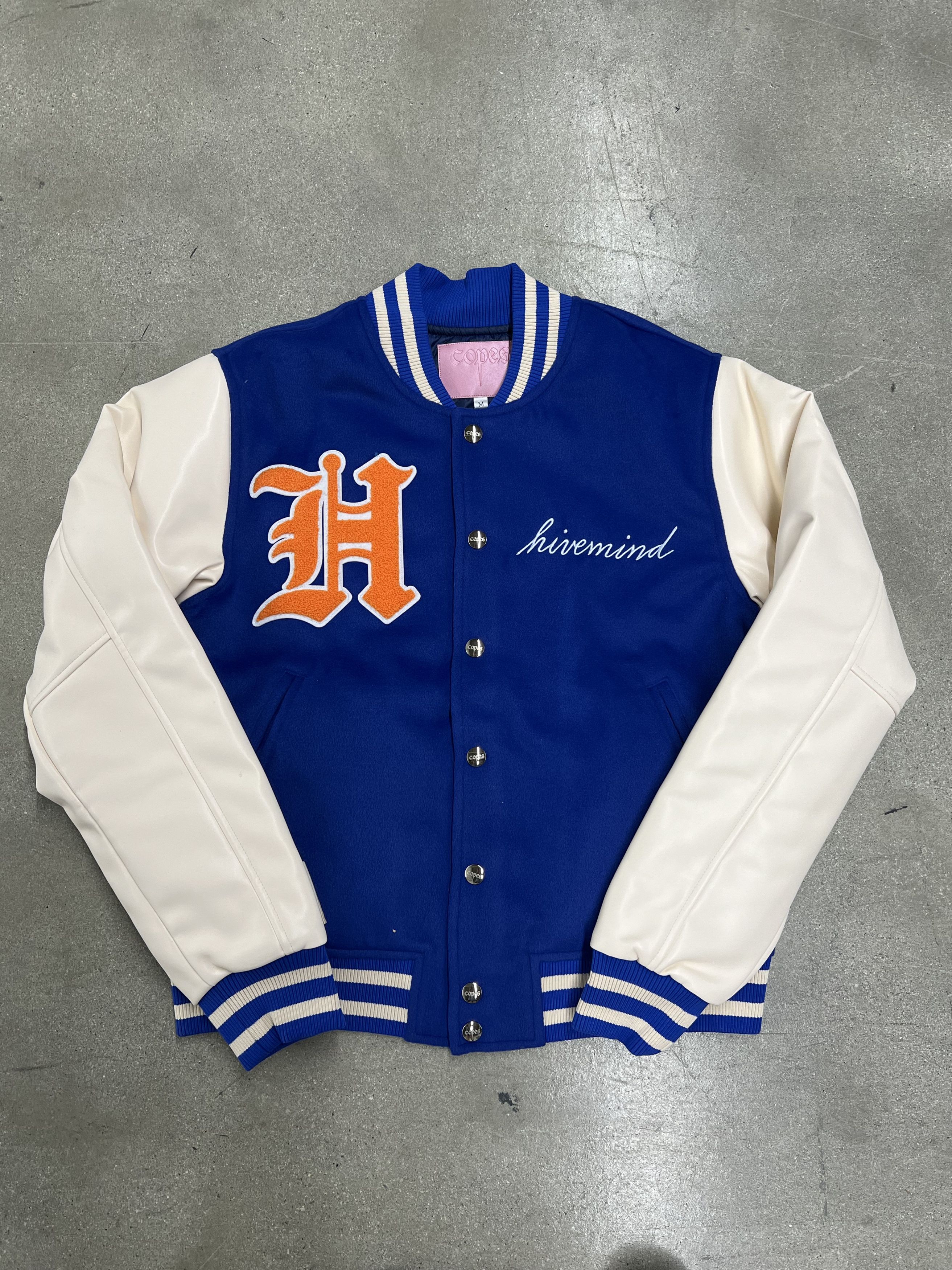 Copes Hivemind Bowling Team Varsity Jacket Size US M / EU 48-50 / 2 - 1 Thumbnail