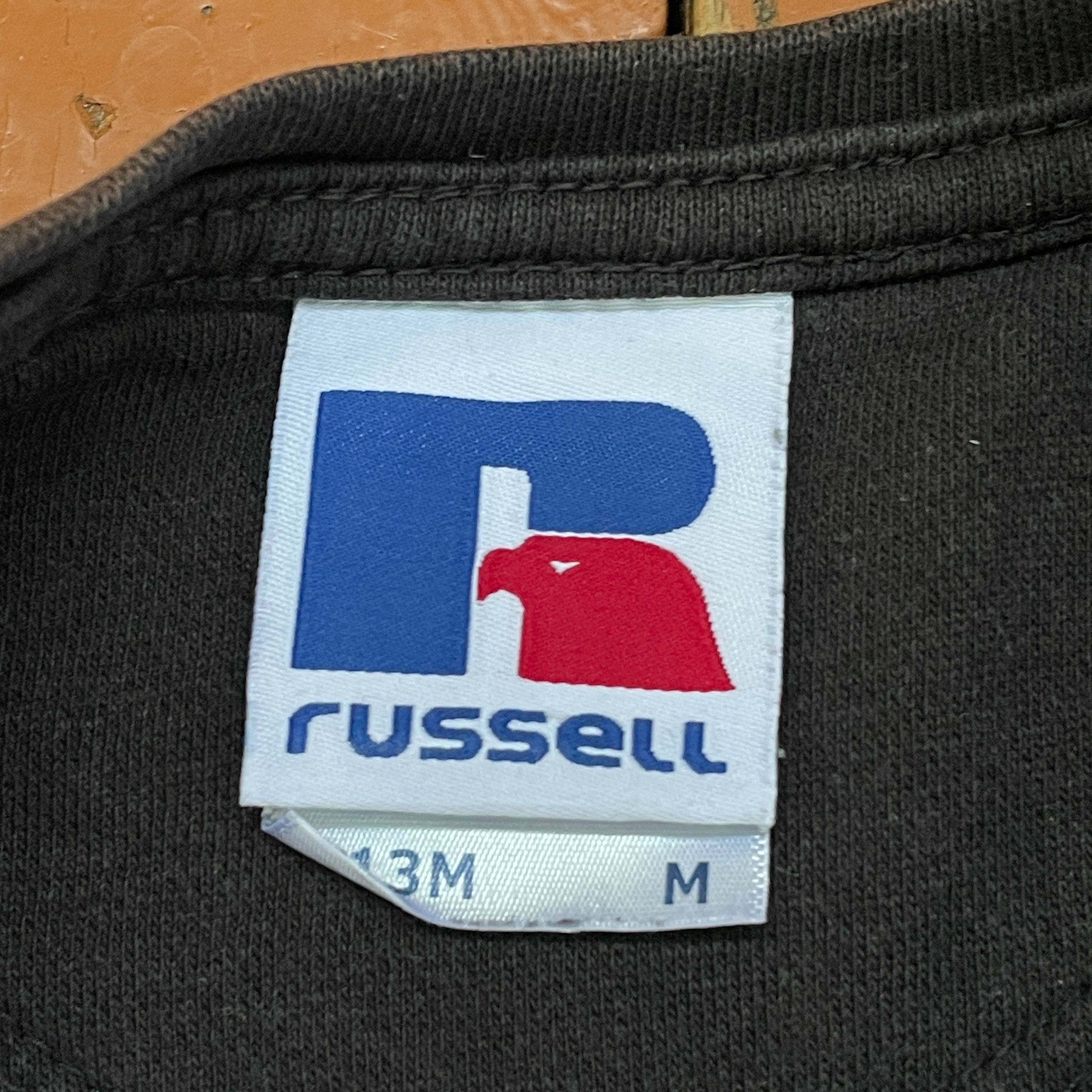 Russell Athletic Vintage faded Rusell sweatshirt spider patern opium faded Size US M / EU 48-50 / 2 - 4 Thumbnail