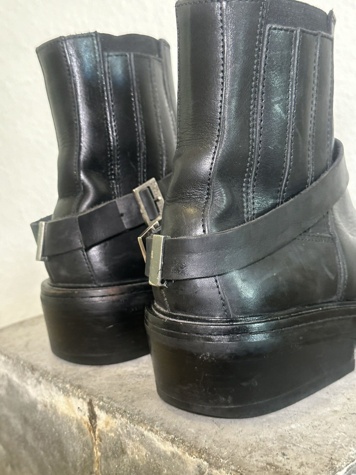 Dirk Bikkembergs Dirk bikkembergs 90's belted boots Size US 8 / IT 38 - 7 Thumbnail