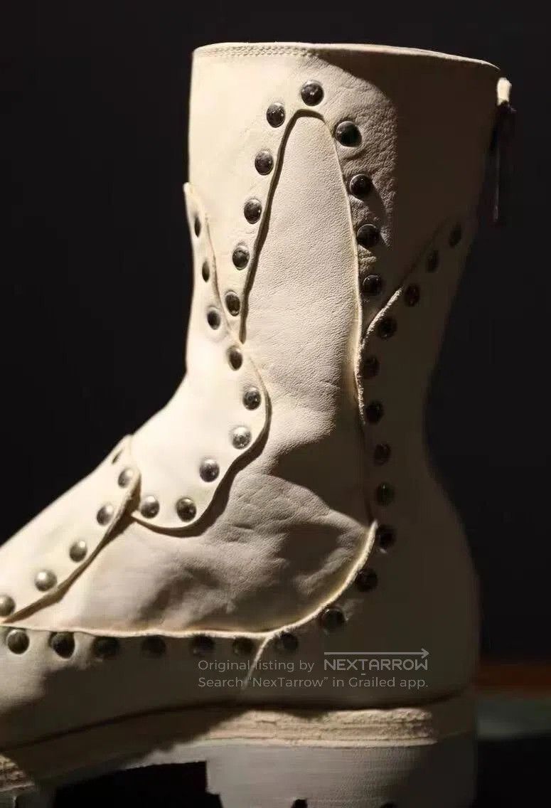 Guidi GUIDI 788V_RV Studded Ankle Boots. Size US 6 / IT 36 - 4 Thumbnail