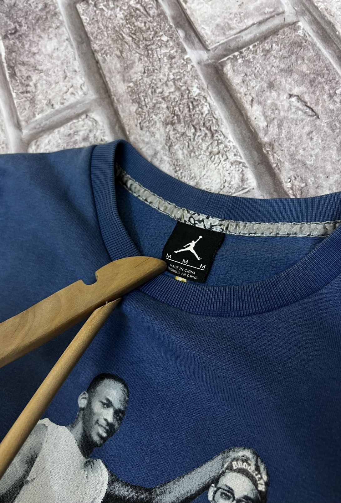 Jordan Brand × Vintage Vintage Nike Air Jordan Sweatshirt Spike Lee 1990s Size US M / EU 48-50 / 2 - 6 Thumbnail
