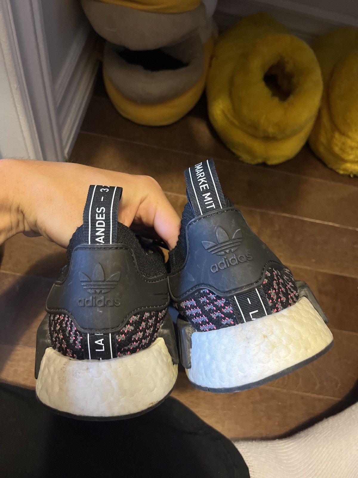 Adidas Adidas NMD R1 Pink SZ 10 Size US 10 / EU 43 - 5 Thumbnail